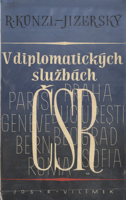 V diplomatických službách ČSR
