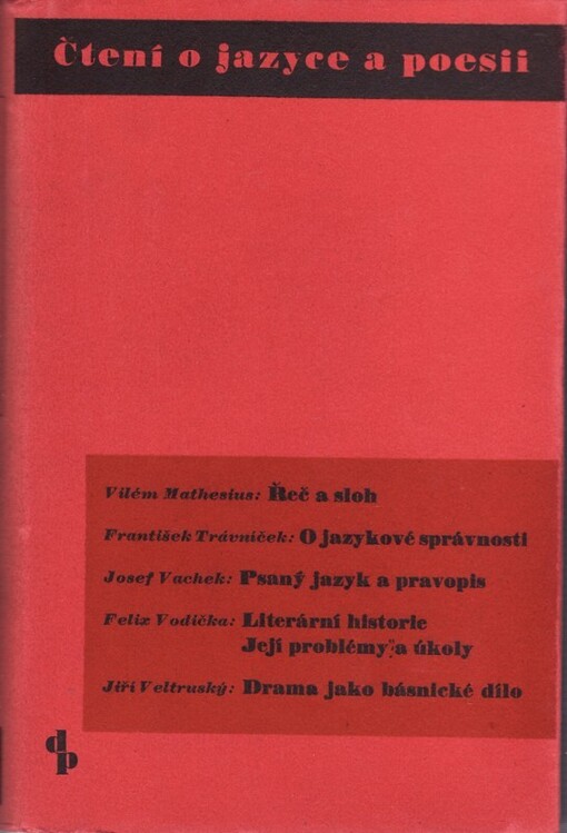 Čtení o jazyce a poesii