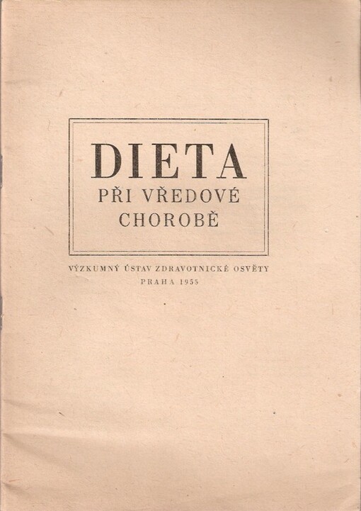 Dieta při vředové chorobě, 2., přehl. vyd.