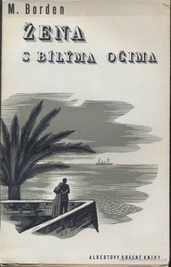 Žena s bílýma očima