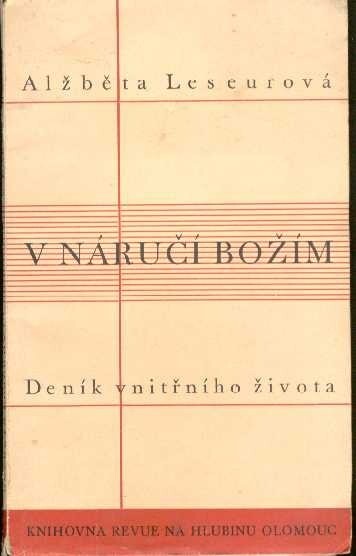 V náručí Božím :deník vnitřního života
