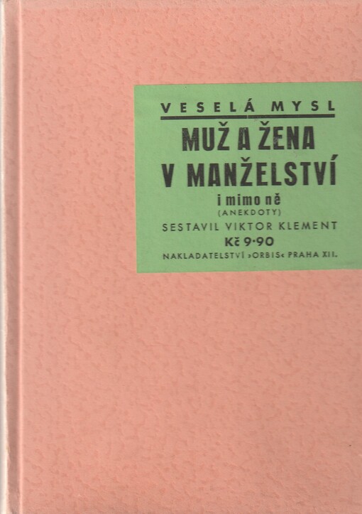 Muž a žena v manželství i mimo ně