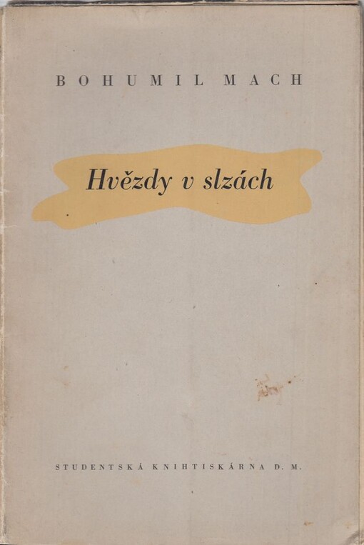 Hvězdy v slzách :verše