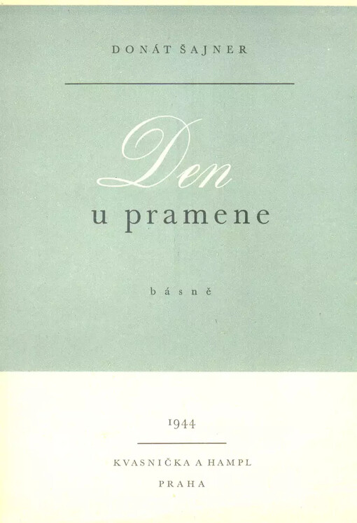 Den u pramene :verše