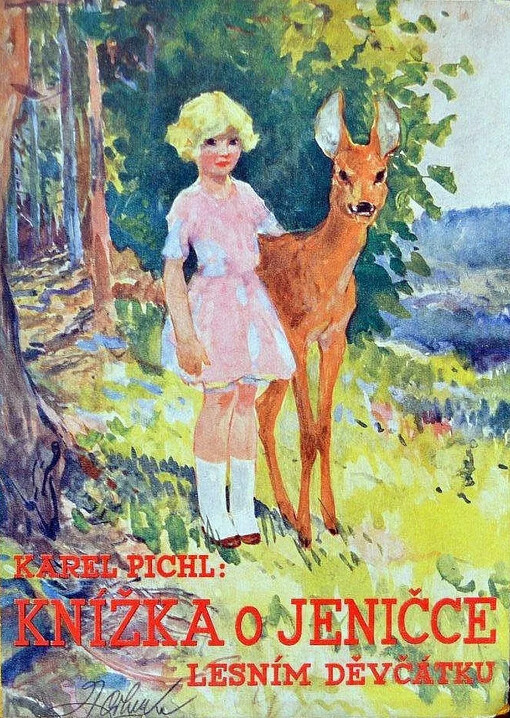 Knížka o Jeničce, lesním děvčátku