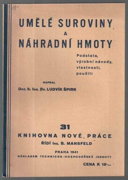 Umělé suroviny a náhradní hmoty