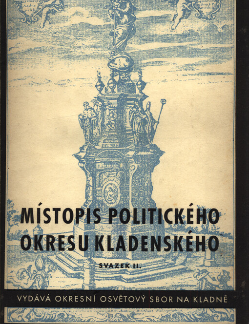 Místopis politického okresu kladenského