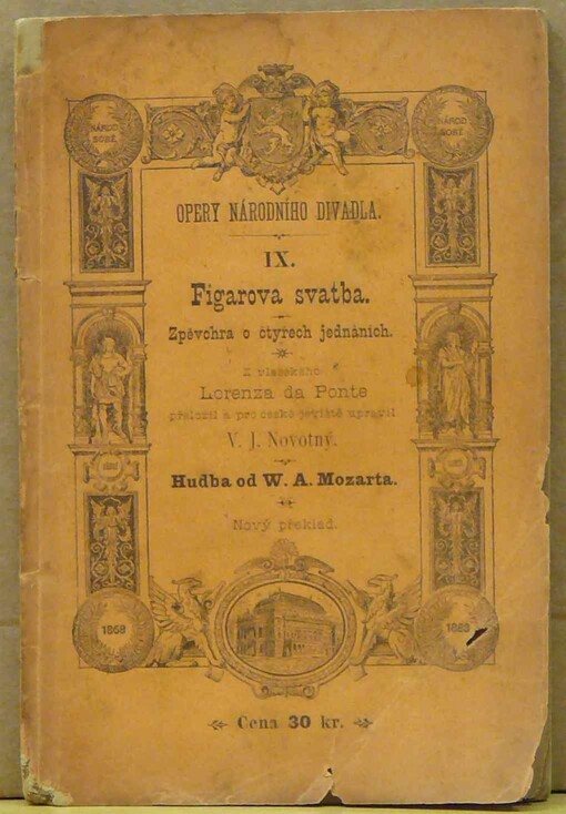 Figarova svatba :zpěvohra o čtyřech jednáních