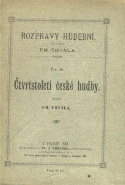 Čtvrtstoletí české hudby