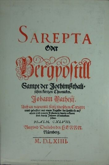 Sarepta oder Bergpostill