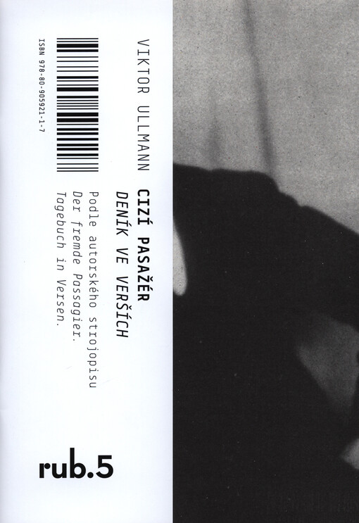 Cizí pasažér :deník ve verších