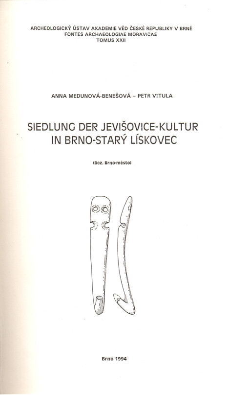 Siedlung der Jevišovice-Kultur in Brno-Starý Lískovec (Bez. Brno-město)