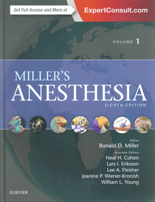 Miller's anesthesia.Volume 1