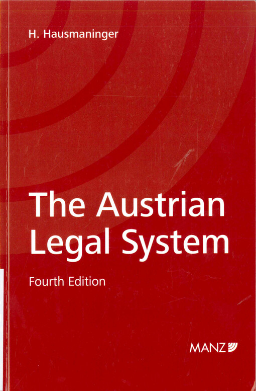 The Austrian legal system