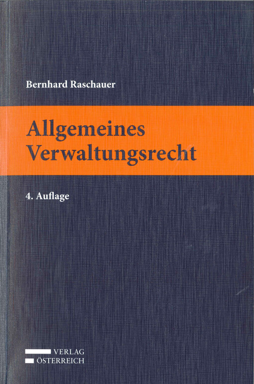 Allgemeines Verwaltungsrecht :Lehrbuch