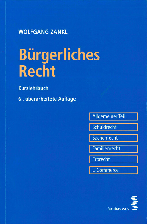 Bürgerliches Recht :Kurzlehrbuch