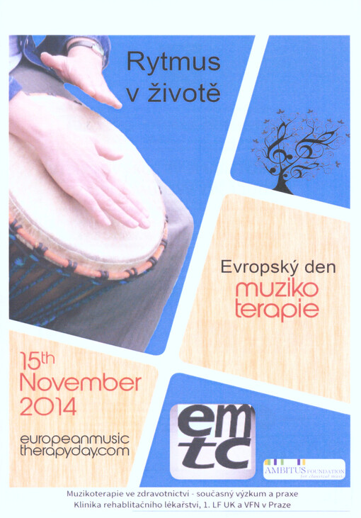 Rytmus v životě :Evropský den muzikoterapie : 15th November 2014 : [sborník]