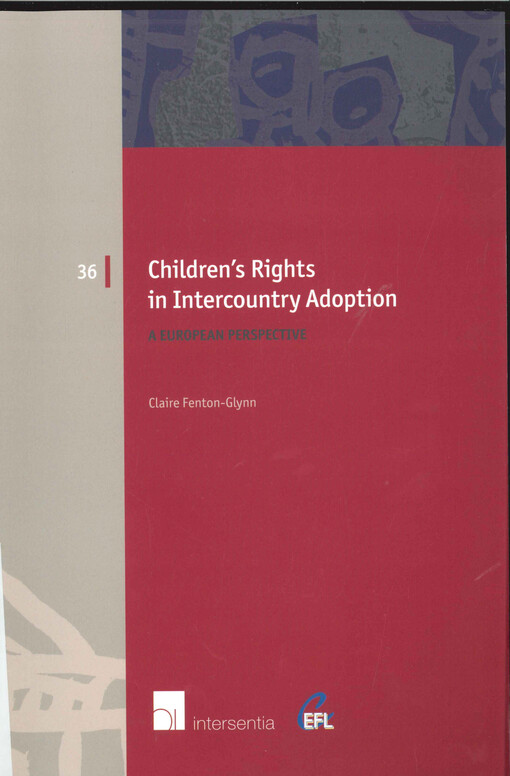 Children's rights in intercountry adoption :a European perspective