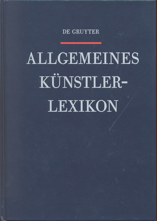 Allgemeines Künstlerlexikon :die bildenden Künstler aller Zeiten und Völker.Band 84,Leibundgut - Linssen