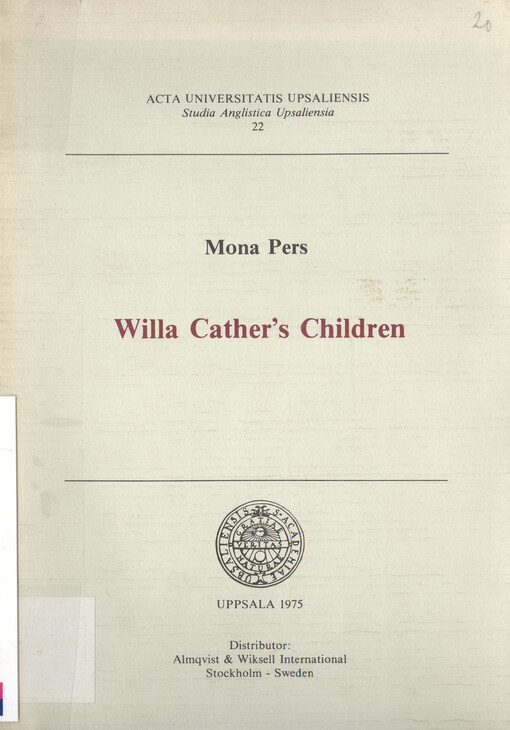 Willa Cather's children    