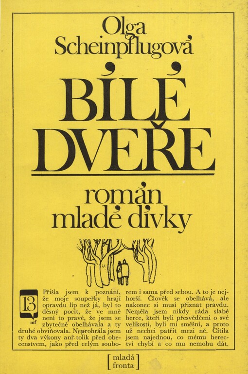 Bílé dveře :román mladé dívky