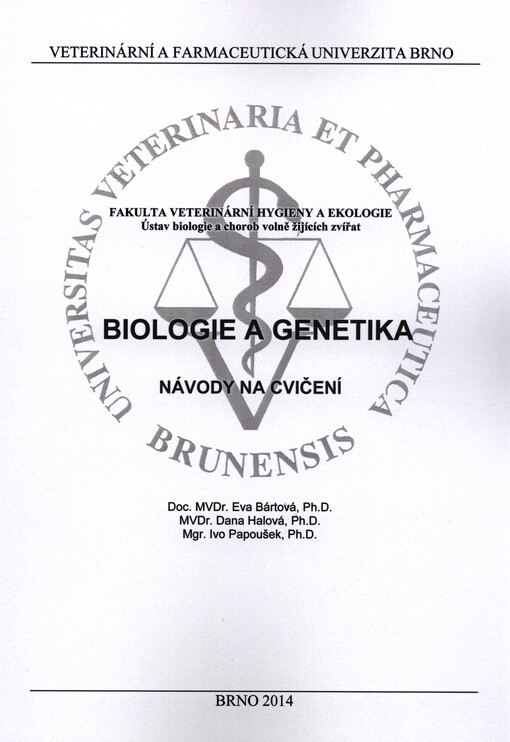 Biologie a genetika : návody na cvičení   