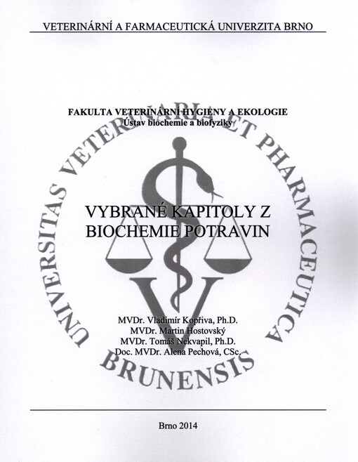 Vybrané kapitoly z biochemie potravin    