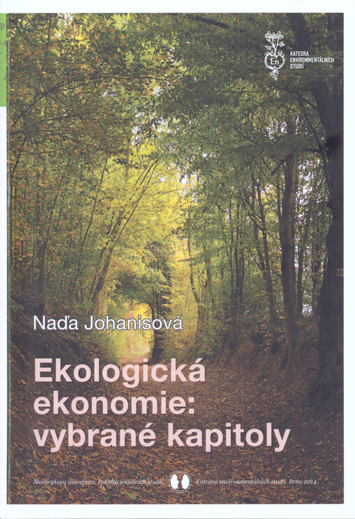 Ekologická ekonomie: vybrané kapitoly
