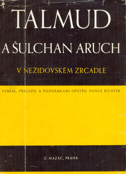 Talmud a Šulchan aruch v nežidovském zrcadle