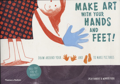 Make art with your hands and feet!