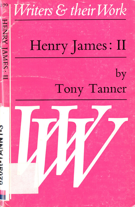 Henry James.  2, 1882-1898 