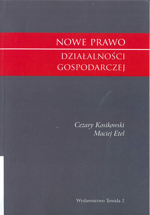 Nowe prawo działalności gospodarczej 