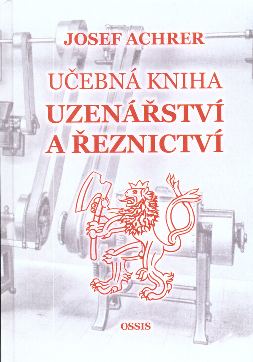 Učebná kniha uzenářství a řeznictví