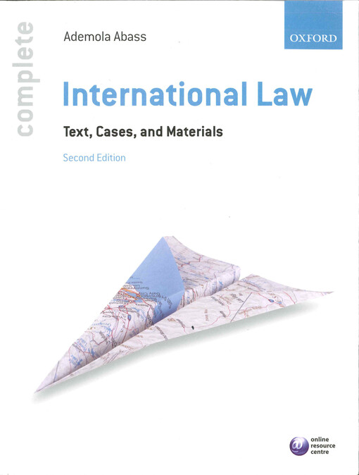 International law  : text, cases, and materials 