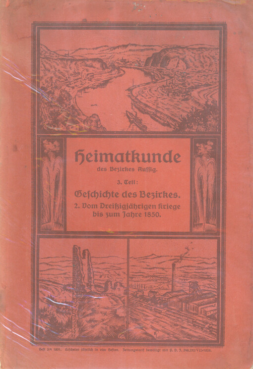 Heimatkunde des Bezirkes Aussig.3. Teil,Geschichte des Bezirkes.