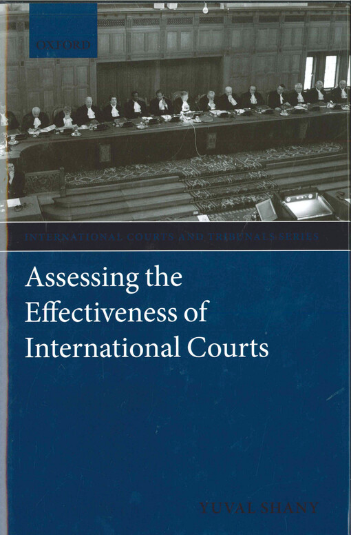  Assessing the effectiveness of international courts  