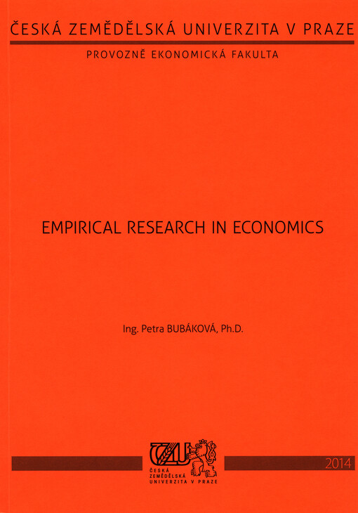 Empirical research in economics