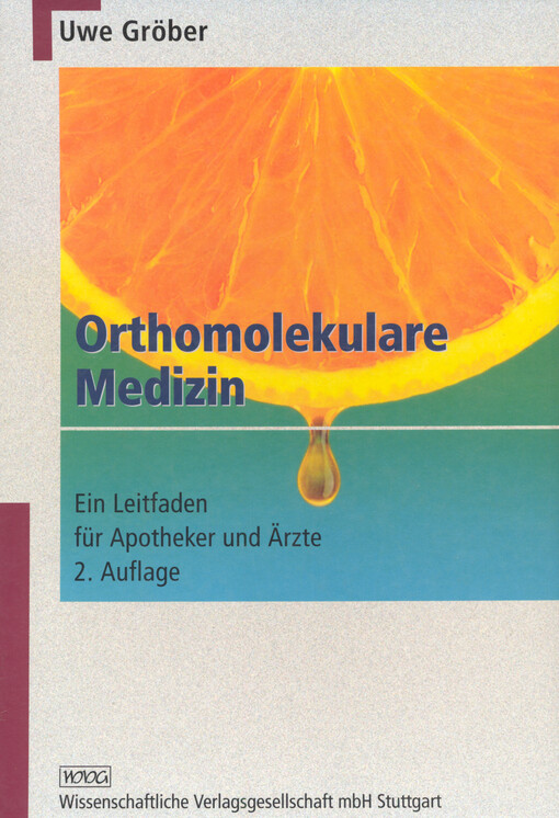 Orthomolekulare Medizin : ein Leitfaden für Apotheker und Ärzte