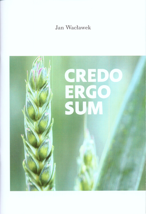 Credo ergo sum
