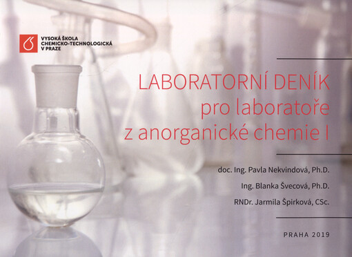 Laboratorní deník pro laboratoře z anorganické chemie I