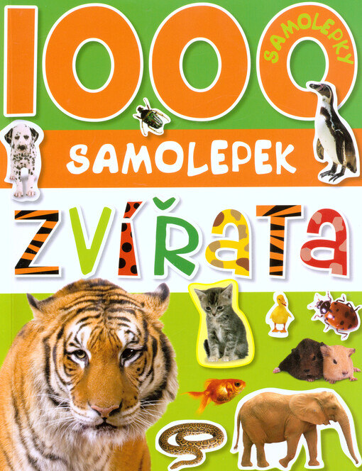 1000 samolepek - Zvířata