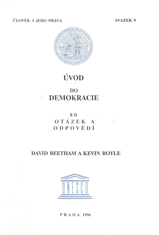 Úvod do demokracie : 80 otázek a odpovědí