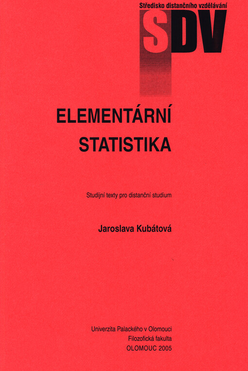 Elementární statistika