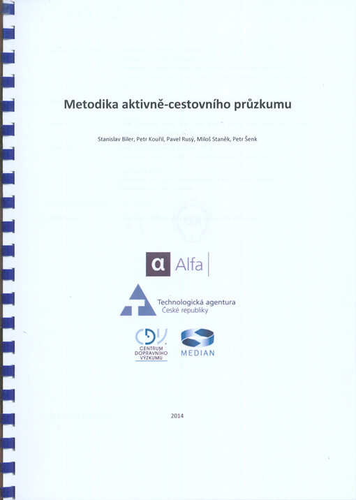 Metodika aktivně-cestovního průzkumu    