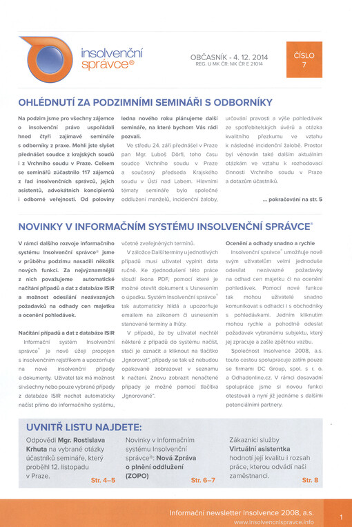 Insolvenční správce