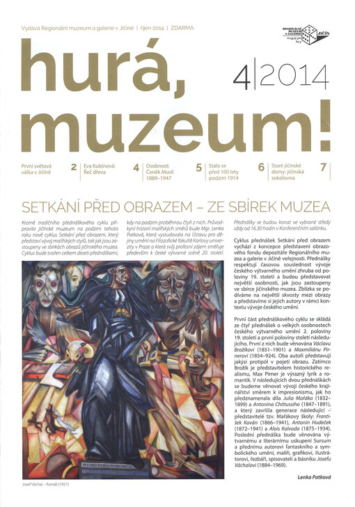 Hurá, muzeum! :čtvrtletník Regionálního muzea a galerie v Jičíně