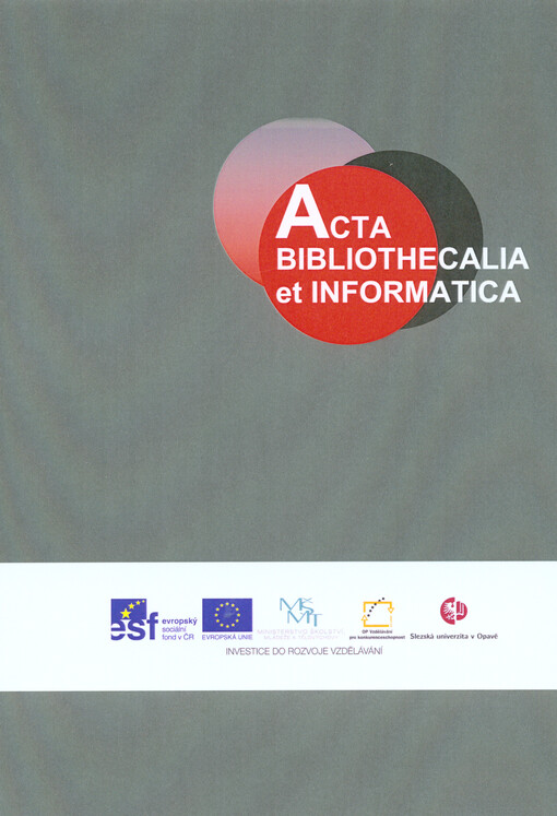 Acta bibliothecalia et informatica    