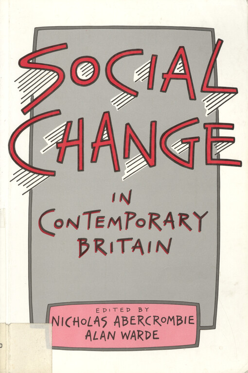 Social change in contemporary Britain    
