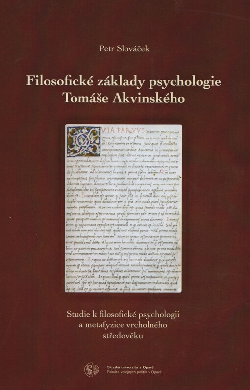 Filosofické základy psychologie Tomáše Akvinského