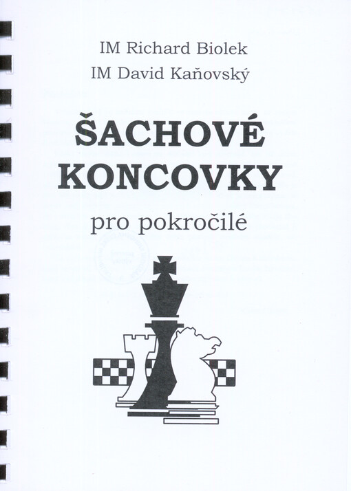 Šachové koncovky : pro pokročilé   